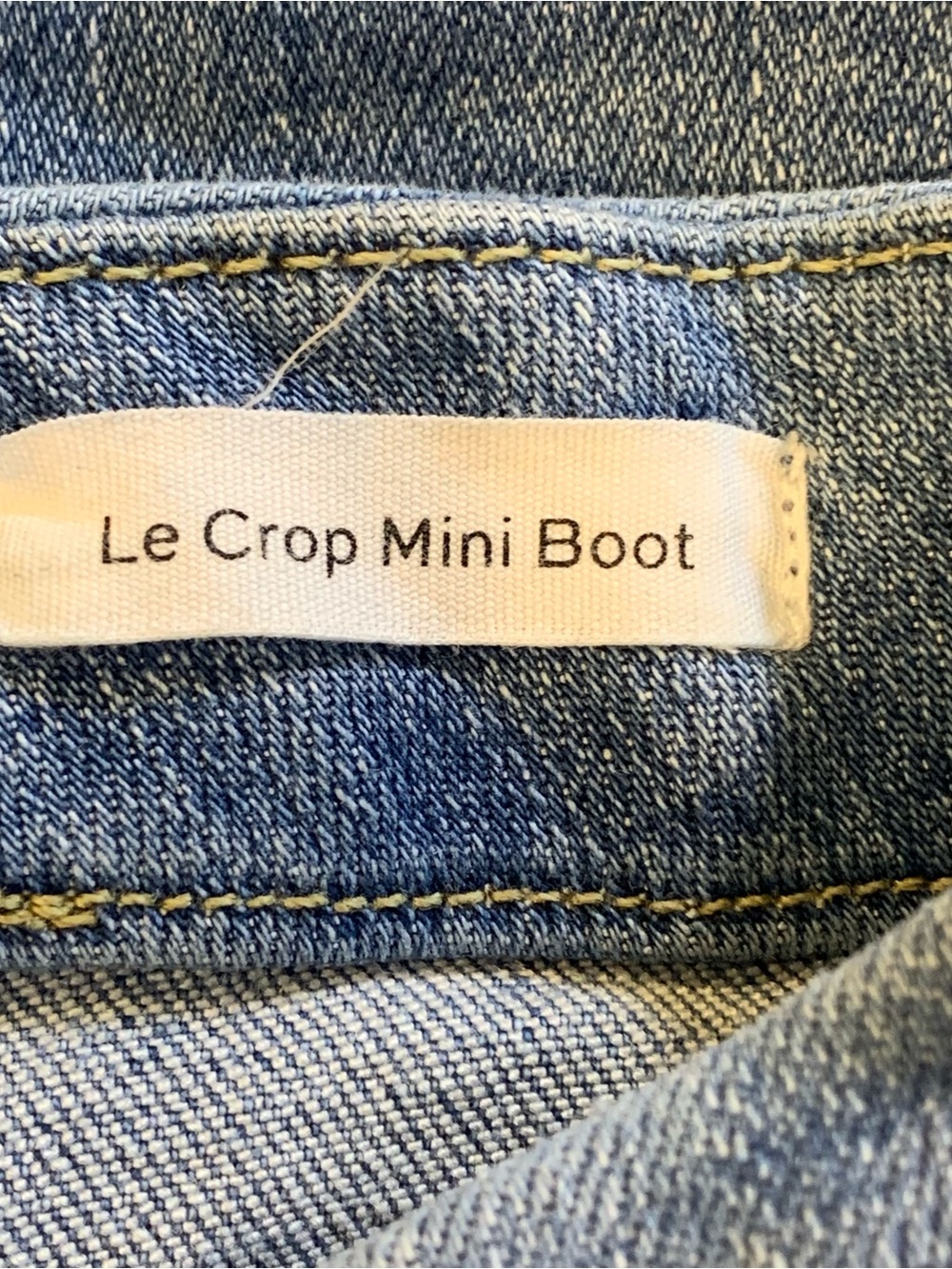 Frame Le Mini Crop Boot Jeans Size 29 - Picture 6 of 10